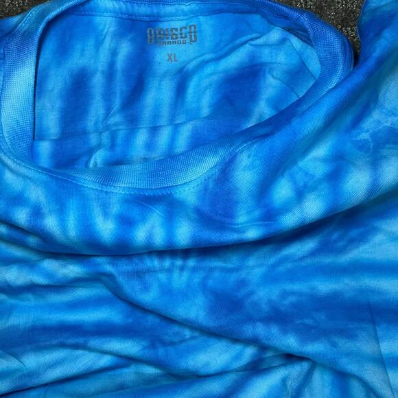 Brisco Brands 💙 “Blue Spiral Tie-Dye” Tee – Size XL - Picture 3 of 4